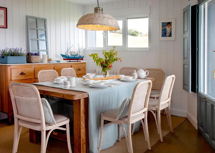 Wishome-Casa en la orilla de la playa, con servicios de hotel Сasa de vacaciones San Vicente De La Barquera